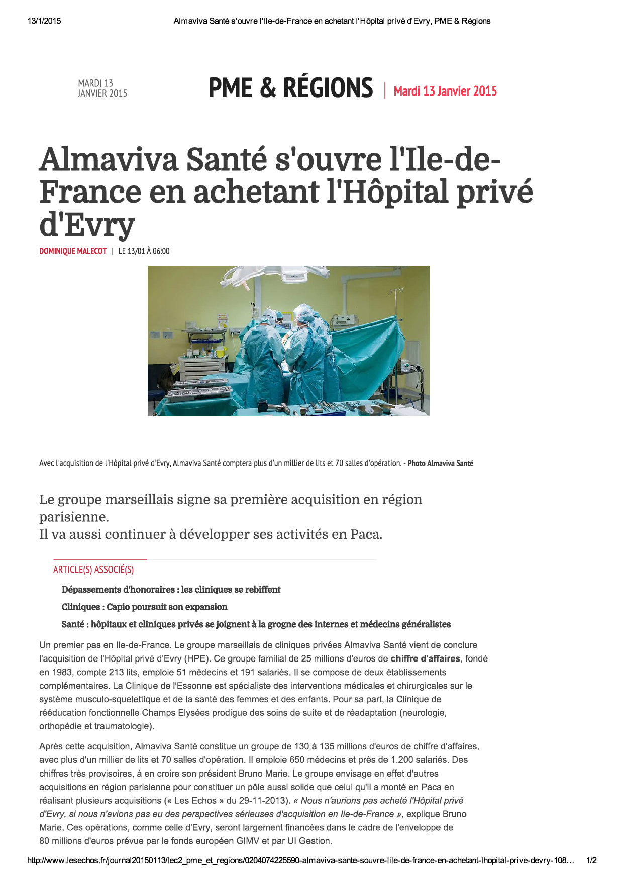 Hôpital privé d'Evry