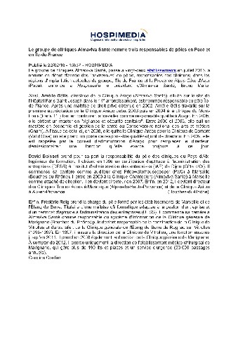 Almaviva Santé nomme trois responsables de pôles régionaux