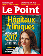 Le Palmarès 2017 des Hôpitaux et Cliniques du Point vient de sortir