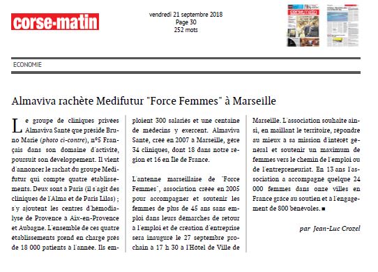 Almaviva rachète Médifutur