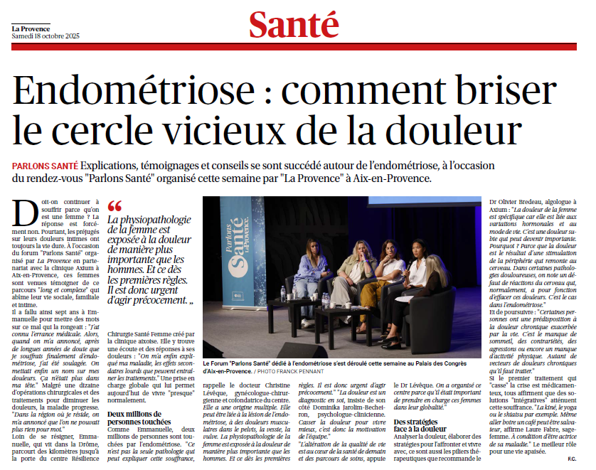 Endométriose : comment briser le cercle vicieux de la douleur