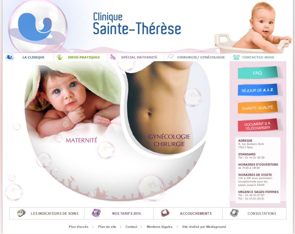 Clinique Sainte Thérèse - Paris 17 - Groupe Almaviva Santé