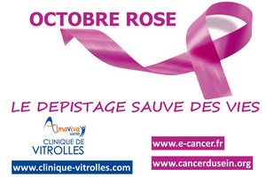 La Clinique de Vitrolles se mobilise en faveur de la campagne « Octobre Rose »